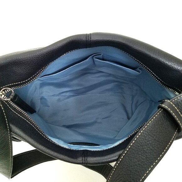 Coach Legacy Soho Black Pebble Leather Shoulder Crossbody Hobo Bag #F15064 - Picture 5 of 12